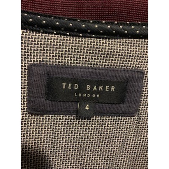 Ted Baker  Grayish Purple  Size 4 Quarter Zip Pullover Mens - Picture 5 of 7